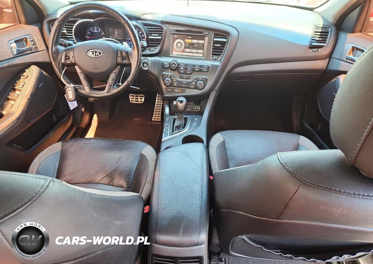 2012 Kia Optima Sx VIN:5XXGR4A65CG028765 - 8