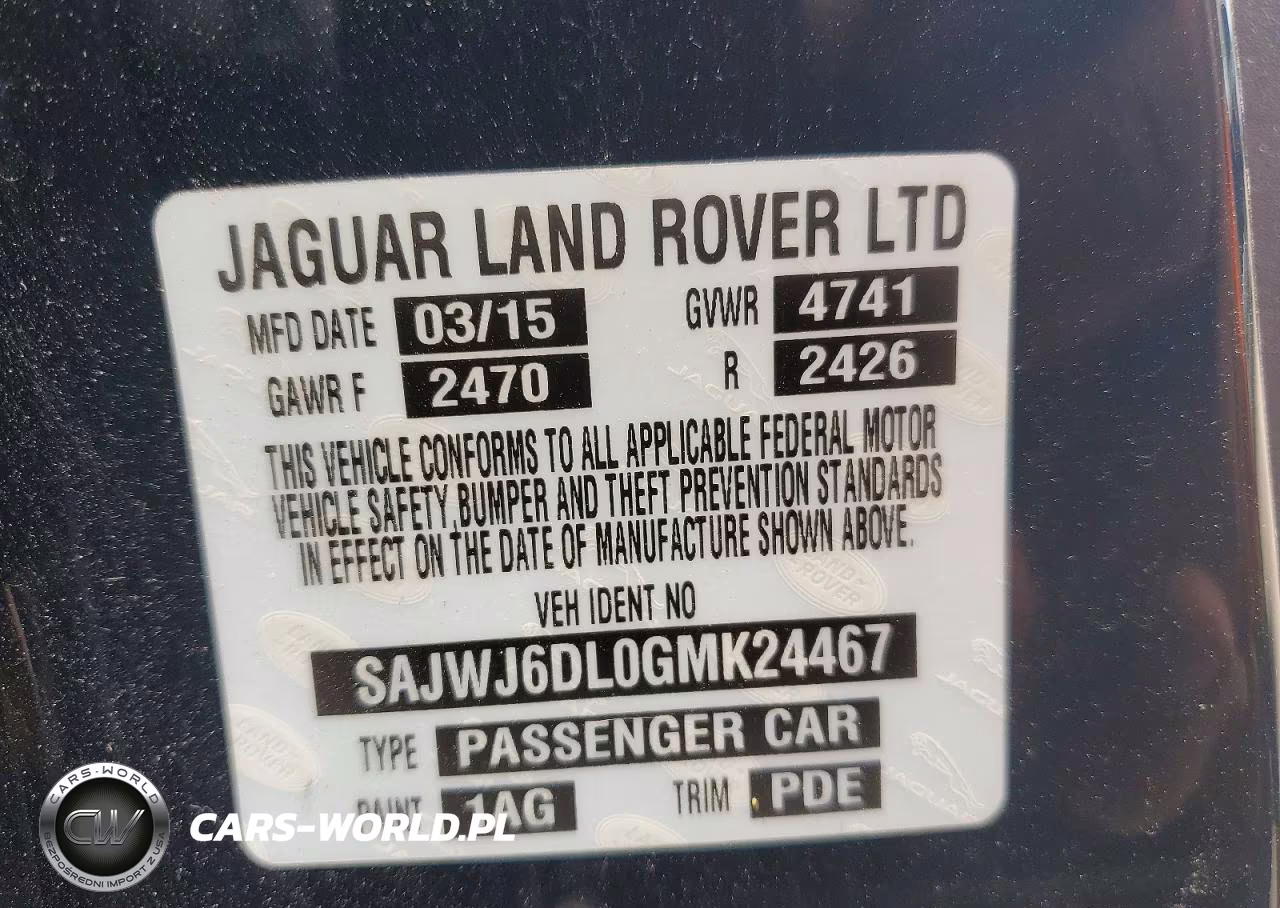 2016 Jaguar F-Type R VIN:SAJWJ6DL0GMK24467 - 13