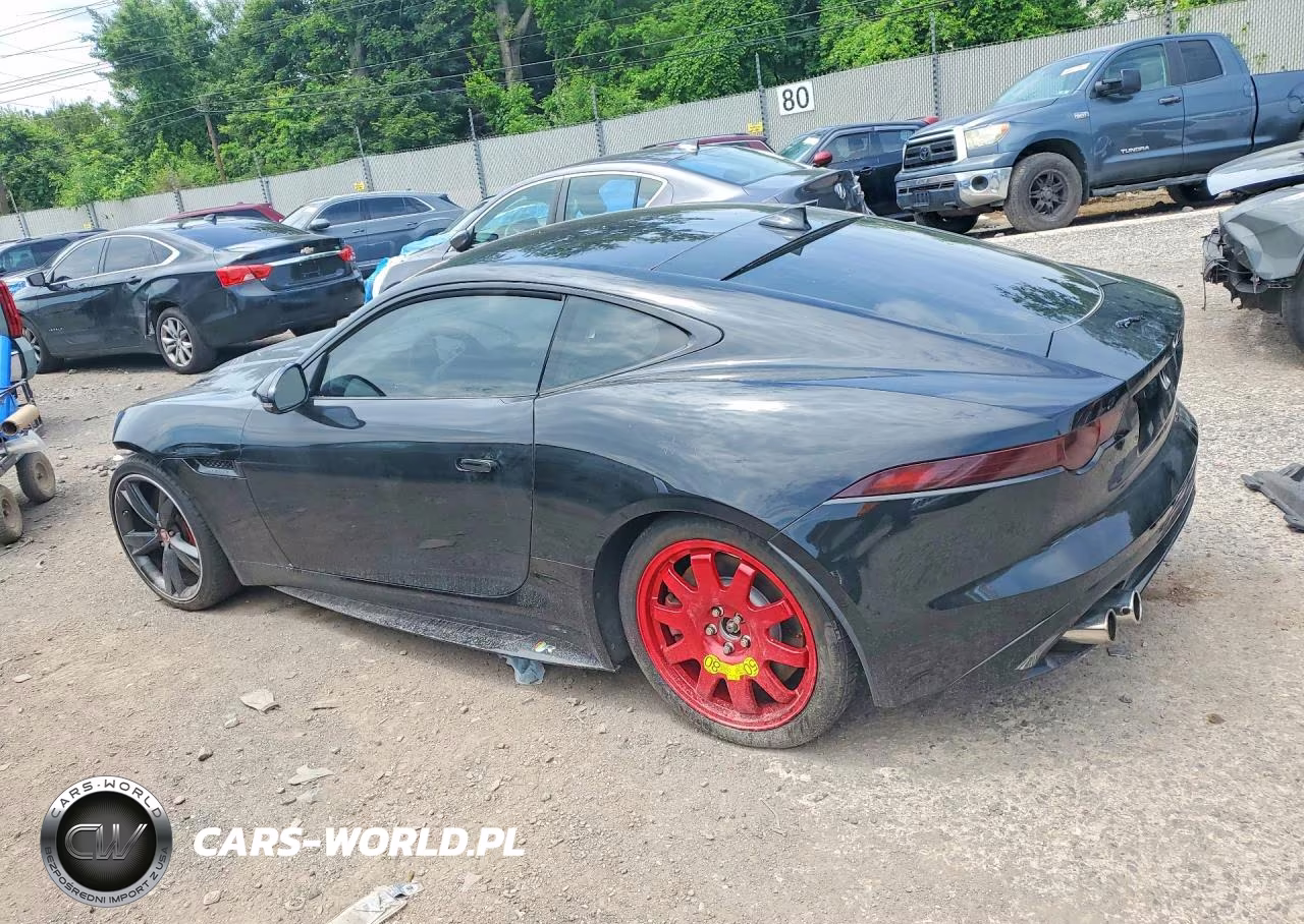 2016 Jaguar F-Type R VIN:SAJWJ6DL0GMK24467 - 2