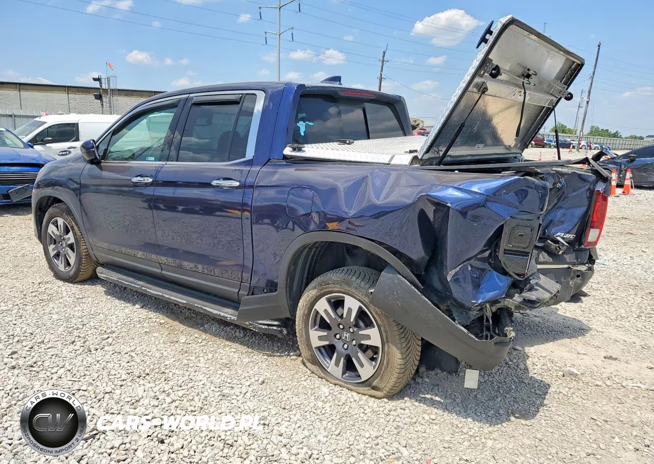 2019 Honda Ridgeline Rtl VIN:5FPYK3F79KB026756 - 2
