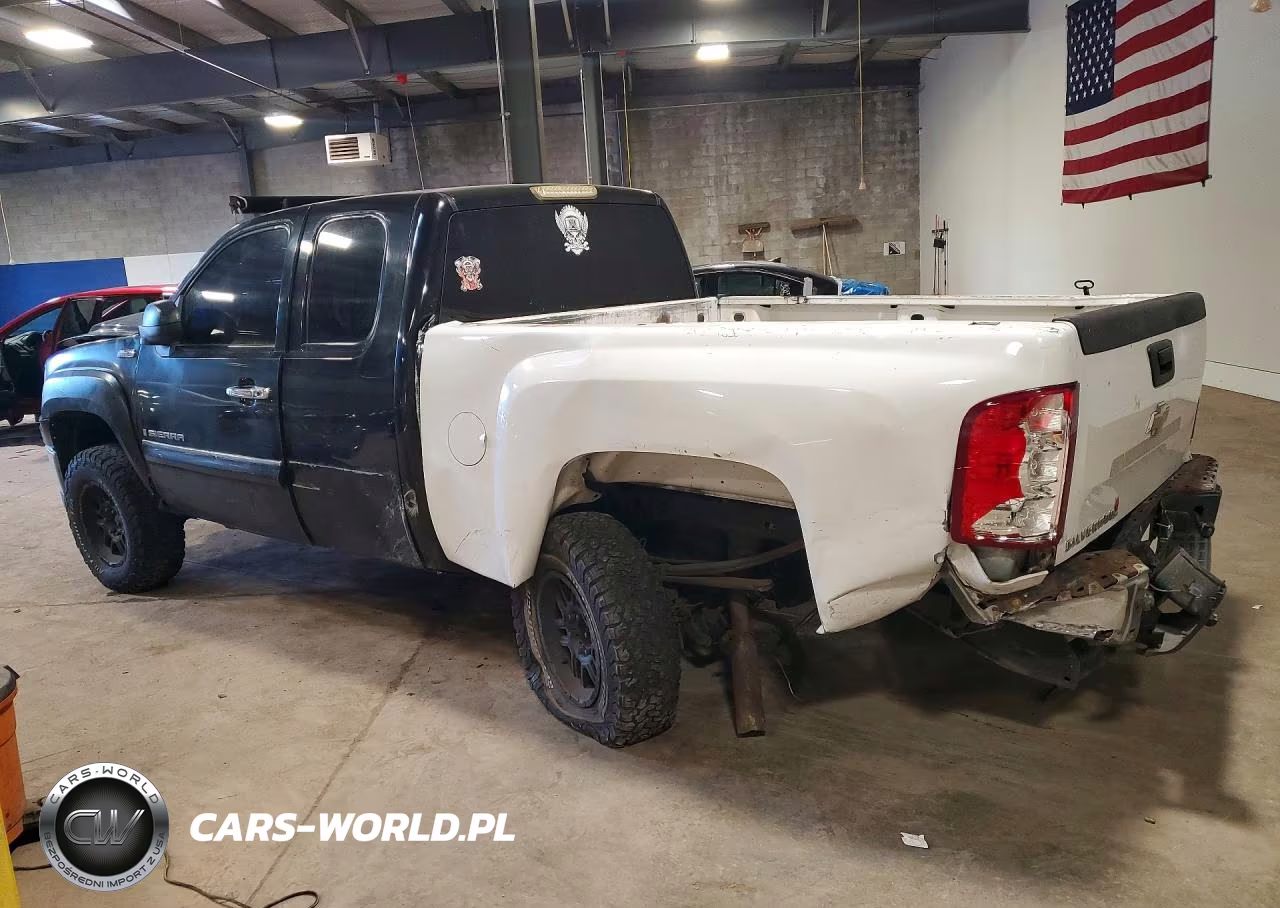 2008 GMC Sierra K1500 VIN:2GTEK19JX81206850 - 2
