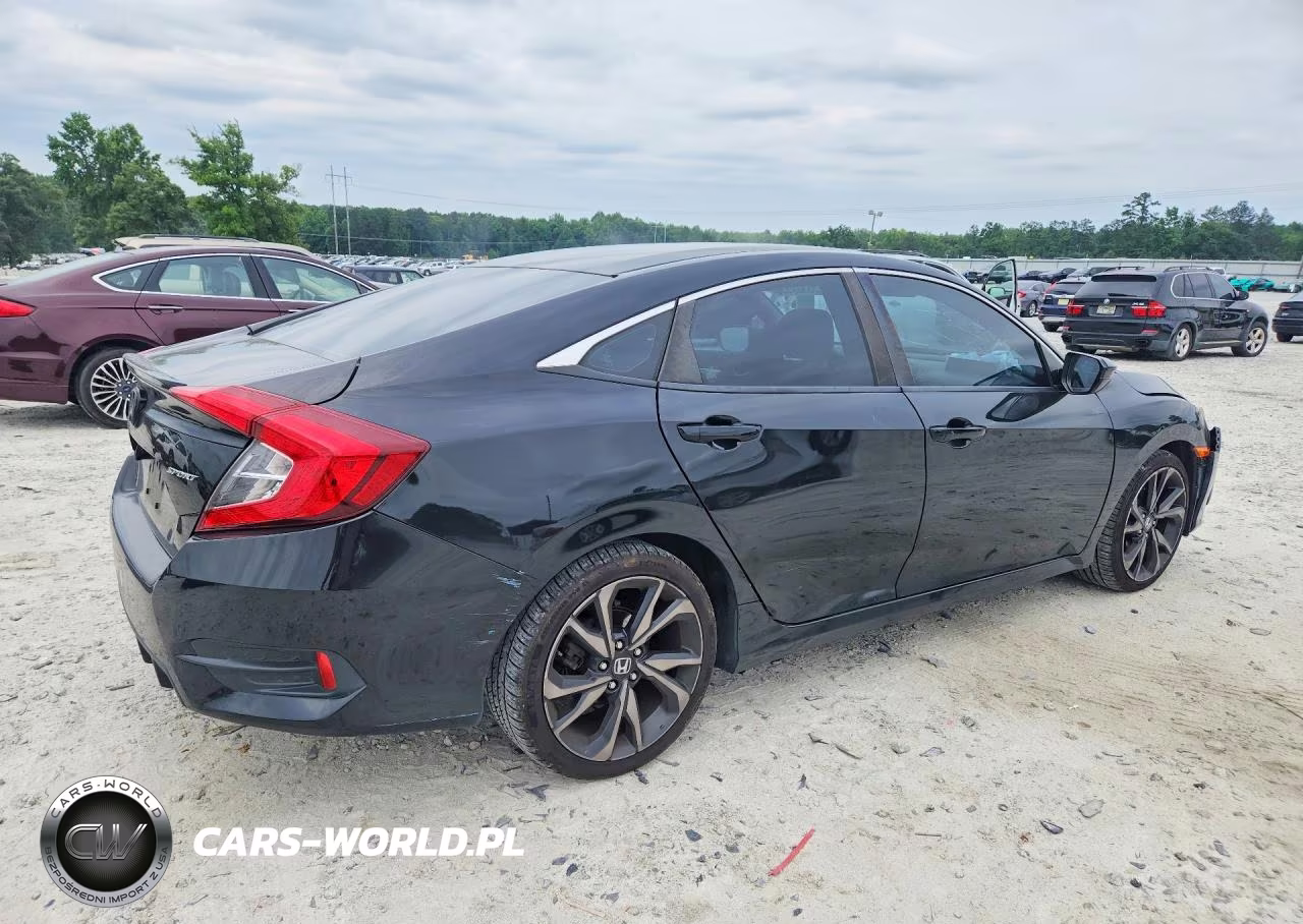 2019 Honda Civic Sport VIN:2HGFC2F89KH557970 - 3