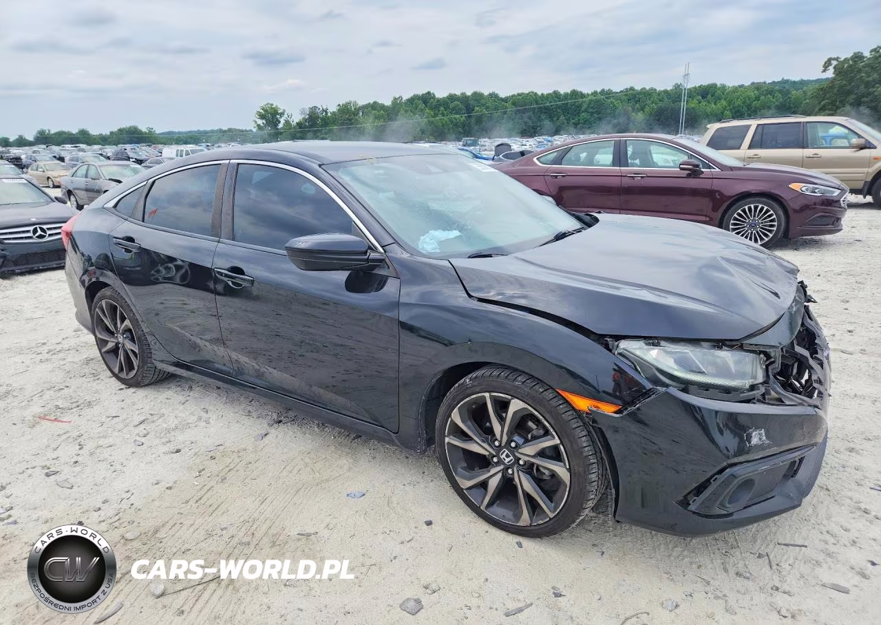 2019 Honda Civic Sport VIN:2HGFC2F89KH557970 - 4