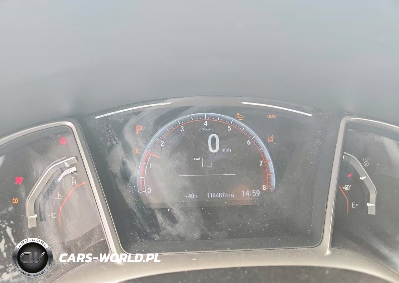 2019 Honda Civic Sport VIN:2HGFC2F89KH557970 - 9