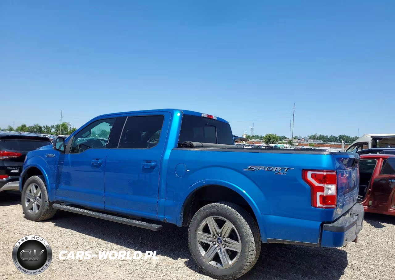 2019 Ford F150 Supercrew VIN:1FTEW1EP0KKD72140 - 2