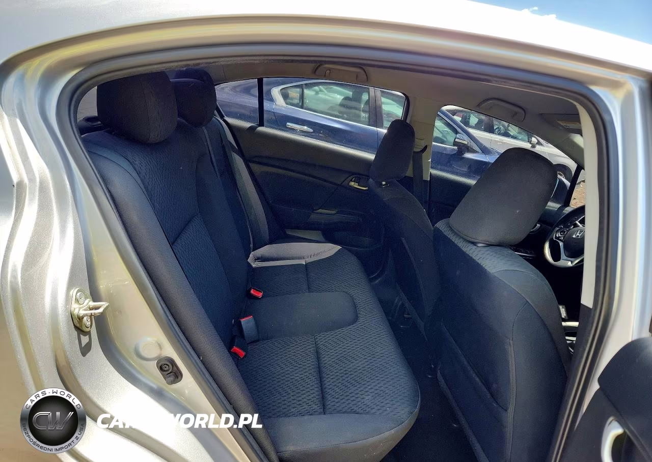2015 Honda Civic Lx VIN:19XFB2F56FE246814 - 10