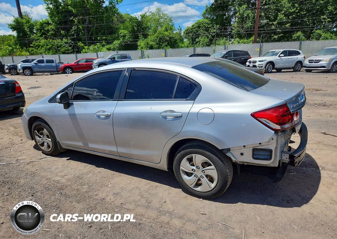 2015 Honda Civic Lx VIN:19XFB2F56FE246814 - 2