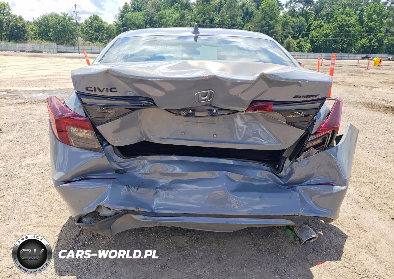 2026 Honda Civic Sport VIN:2HGFE2F57TH548850 - 6