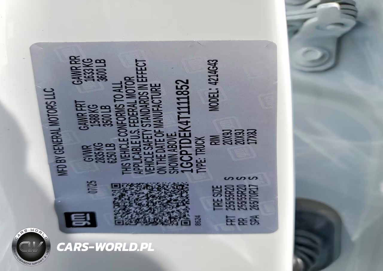 2026 Chevrolet Colorado Z71 VIN:1GCPTDEK4T1111852 - 12