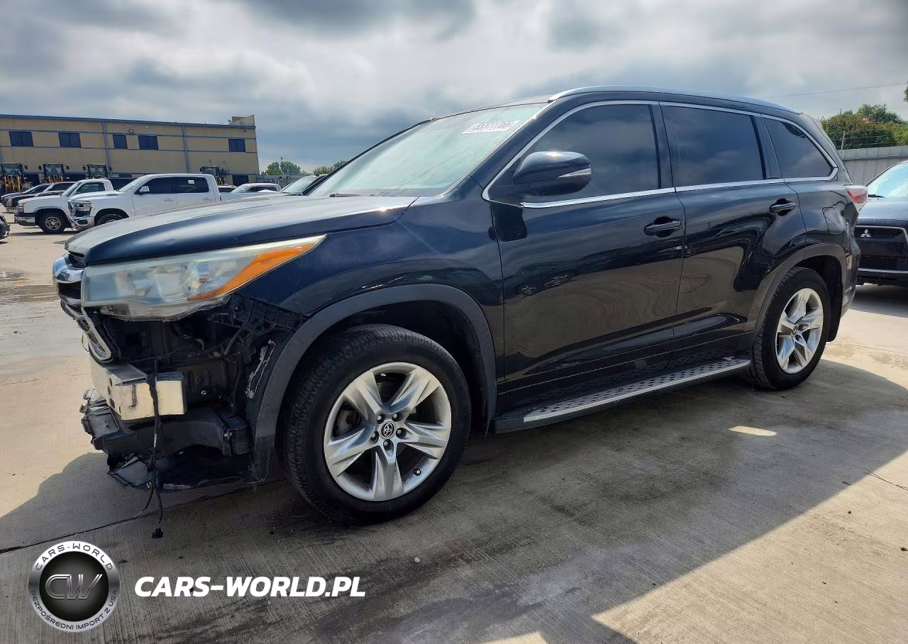 2016 Toyota Highlander Limited – zdjęcie 1 z 12