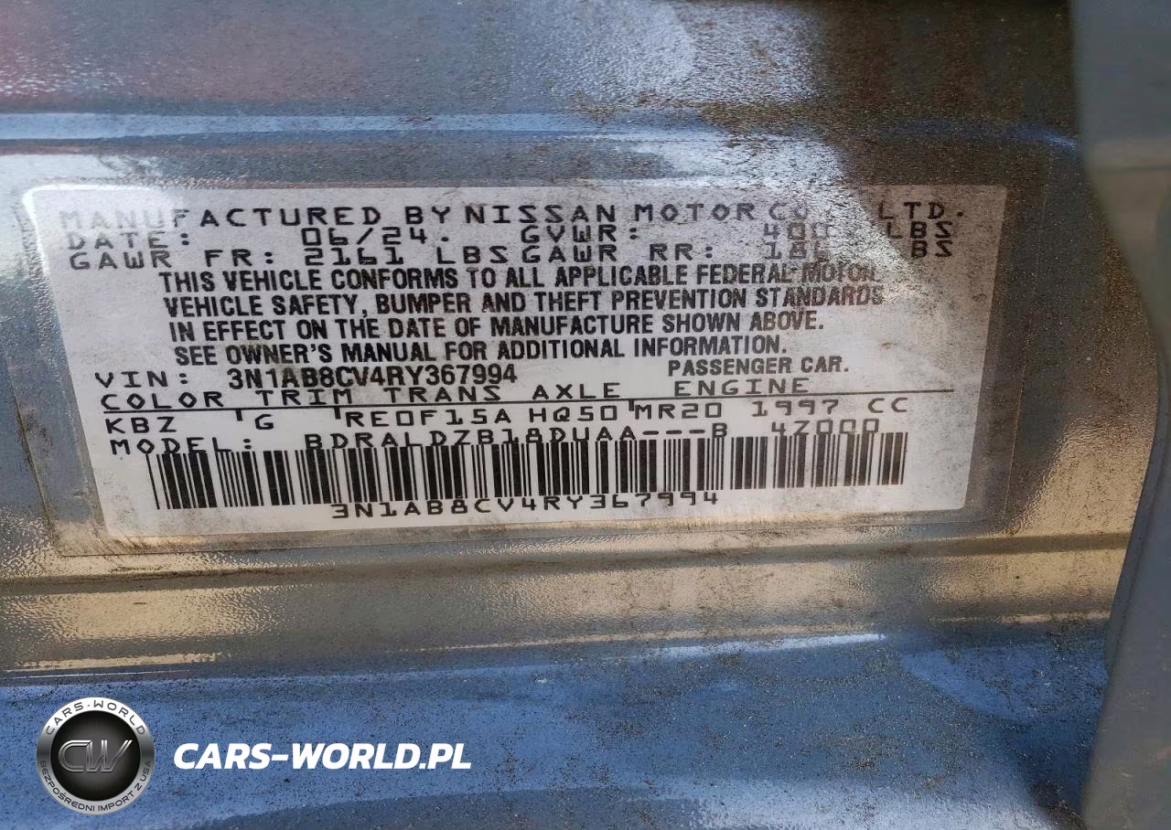 2024 Nissan Sentra Sv VIN:3N1AB8CV4RY367994 - 13