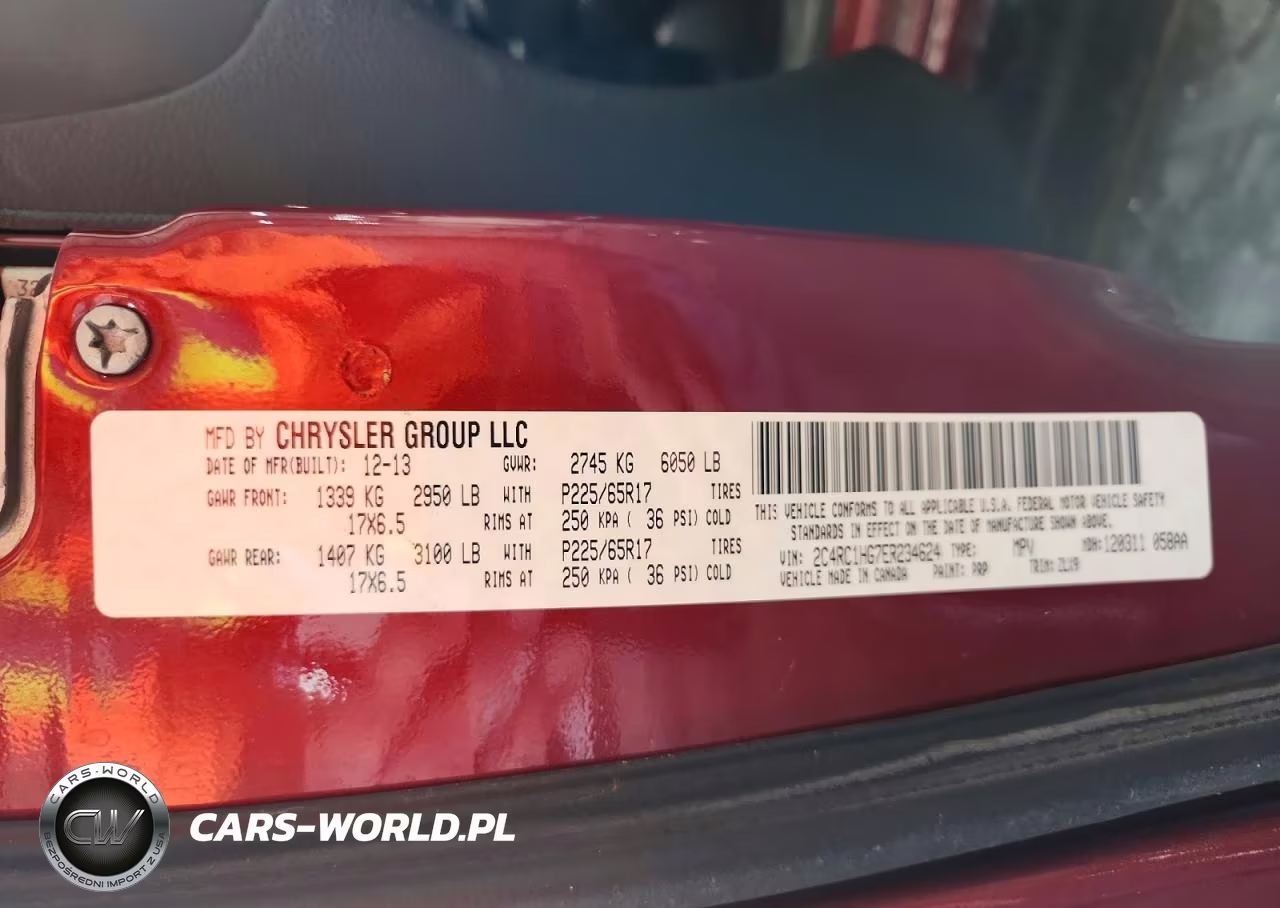 2014 Chrysler Town & Country S VIN:2C4RC1HG7ER234624 - 13