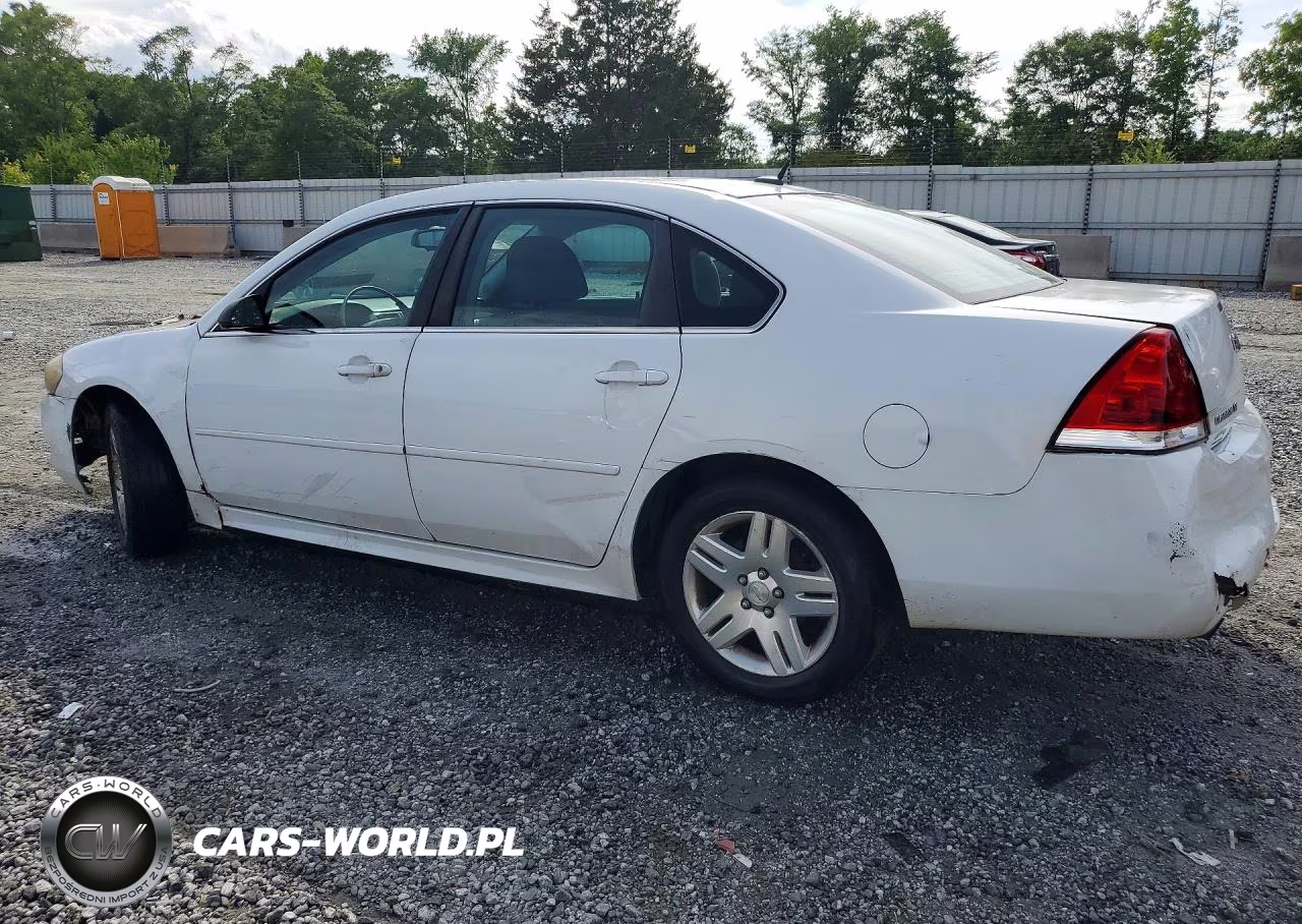 2012 Chevrolet Impala Lt VIN:2G1WG5E31C1266778 - 2