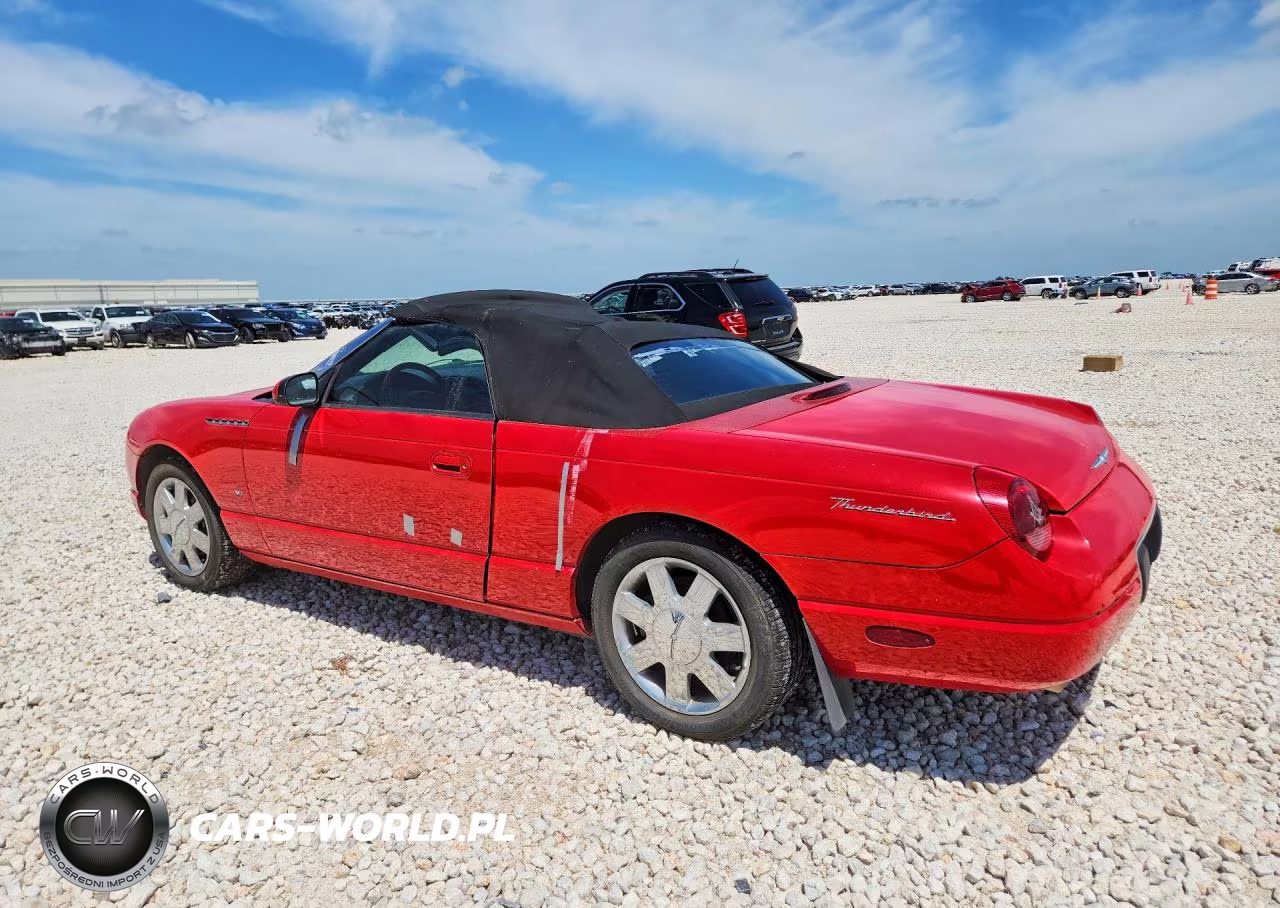 2003 Ford Thunderbird VIN:1FAHP60A03Y103344 - 2