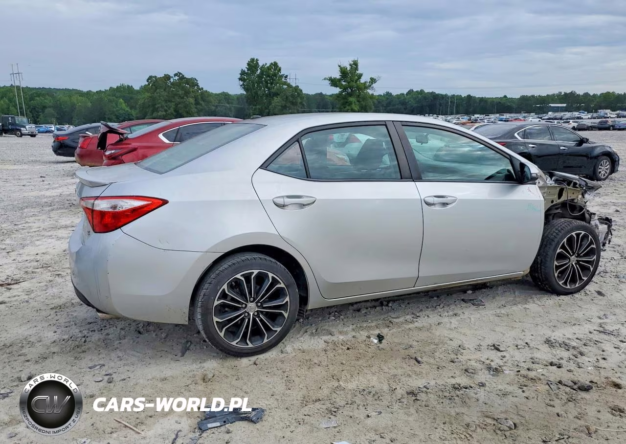 2014 Toyota Corolla S Plus VIN:5YFBURHE5EP121878 - 3