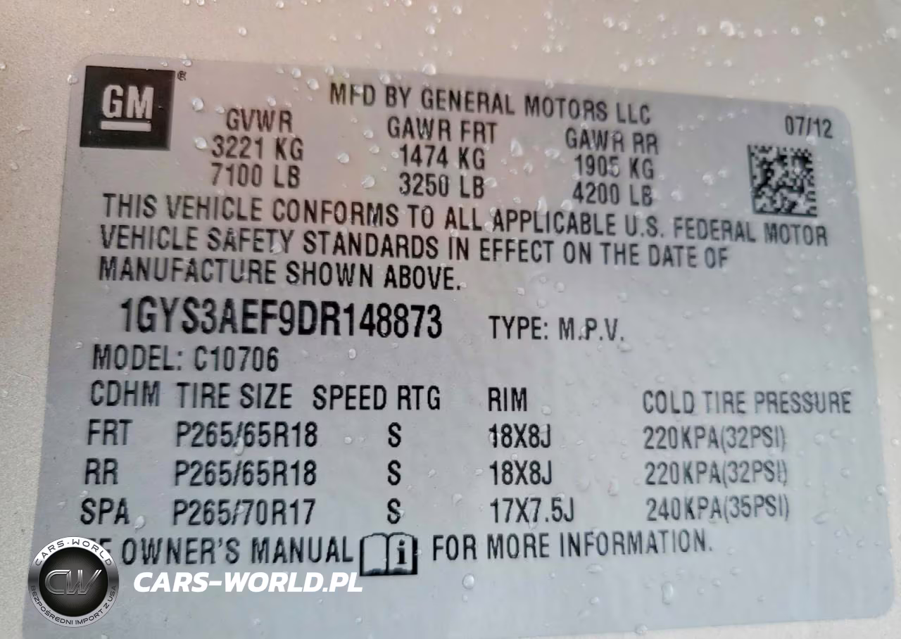 2013 Cadillac Escalade VIN:1GYS3AEF9DR148873 - 13