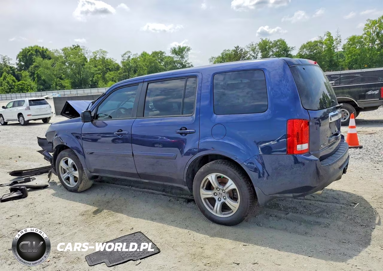 2014 Honda Pilot Exl VIN:5FNYF4H59EB035413 - 2