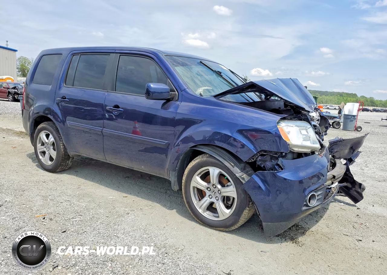 2014 Honda Pilot Exl VIN:5FNYF4H59EB035413 - 4