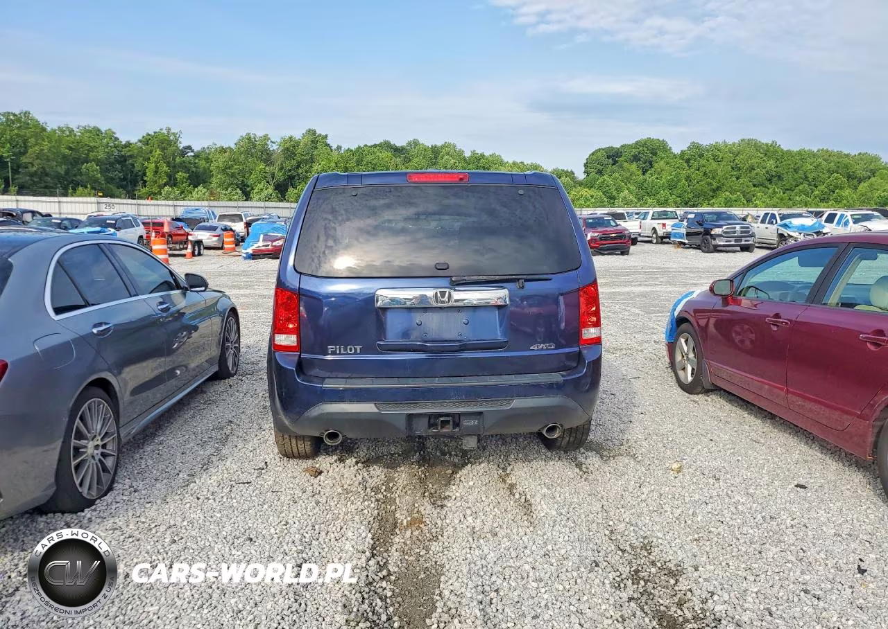 2014 Honda Pilot Exl VIN:5FNYF4H59EB035413 - 6