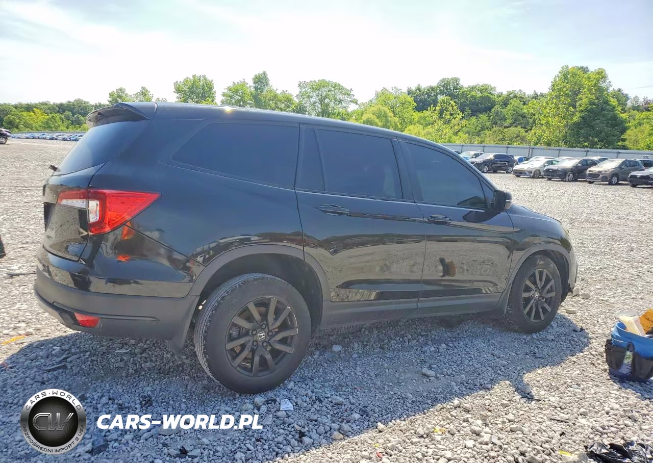 2020 Honda Pilot Exl VIN:5FNYF5H59LB027329 - 3