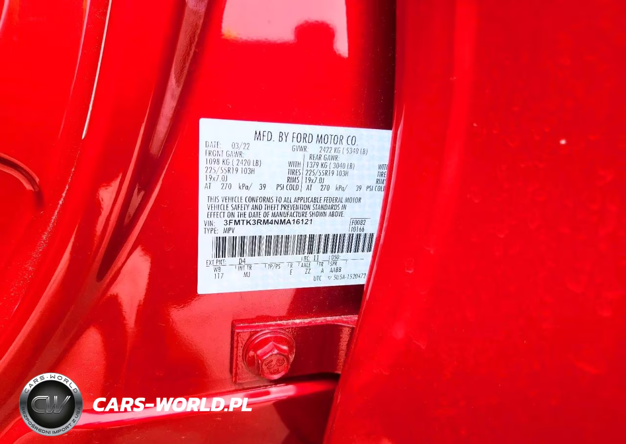 2022 Ford Mustang Mach-E Premium VIN:3FMTK3RM4NMA16121 - 13