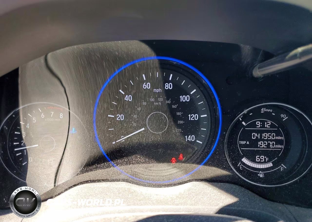2022 Honda Hr-V Sport VIN:3CZRU6H11NM735435 - 9
