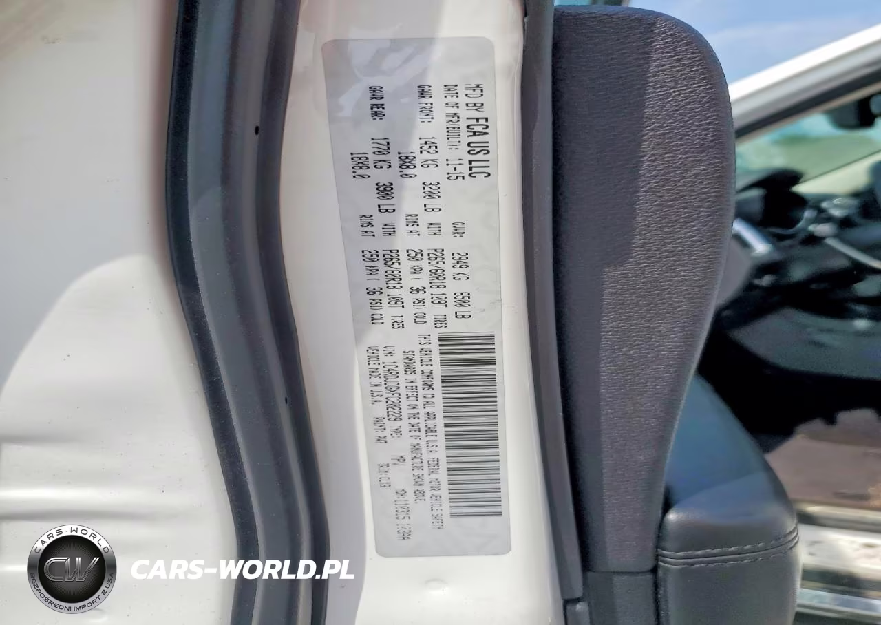 DODGE DURANGO LI VIN:1C4RDJDGXFC202229 - 13
