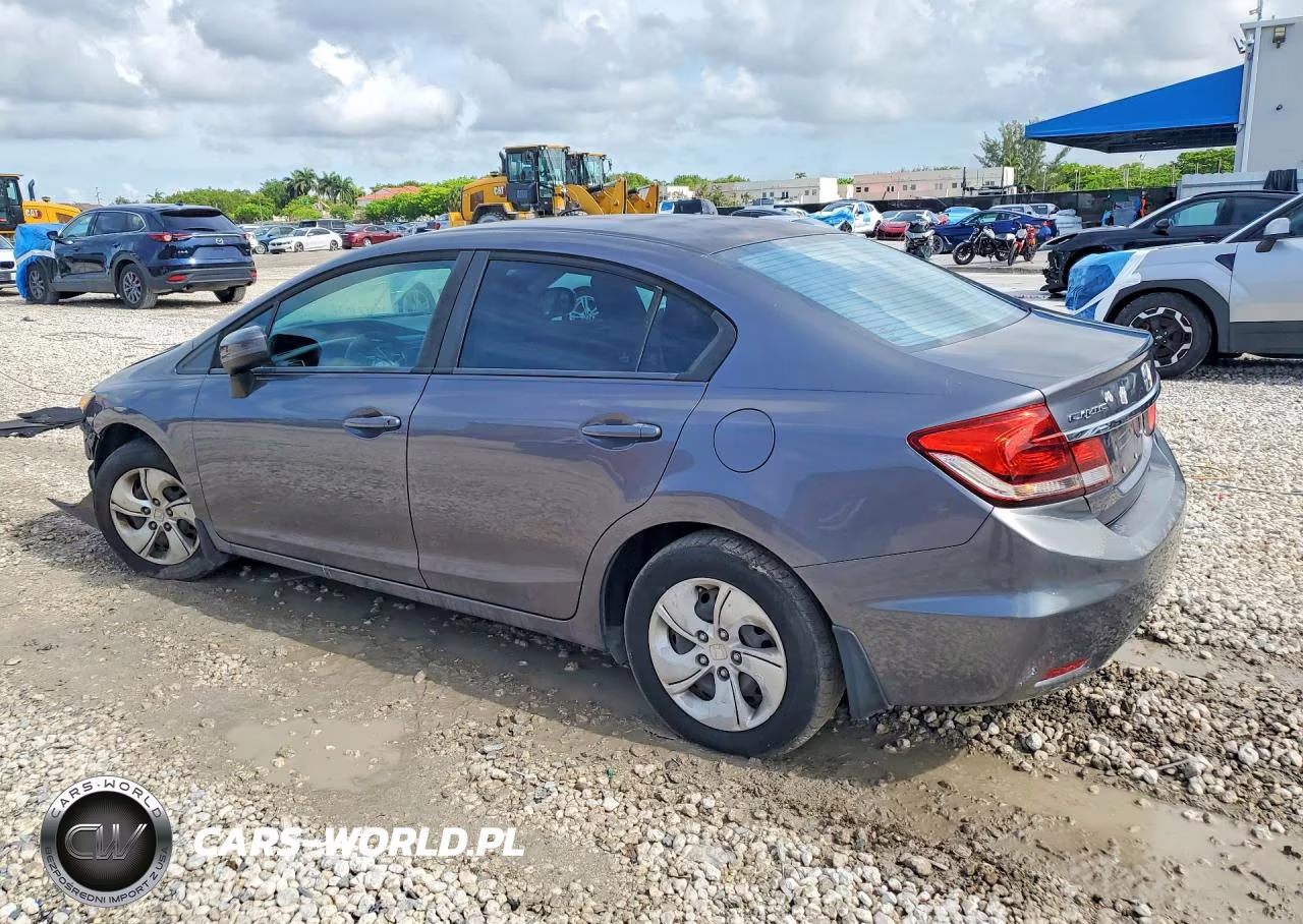 2014 Honda Civic Lx VIN:19XFB2F56EE059796 - 2