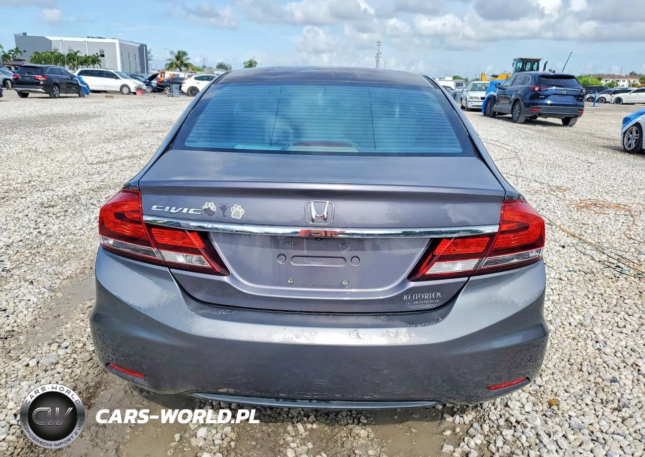 2014 Honda Civic Lx VIN:19XFB2F56EE059796 - 6