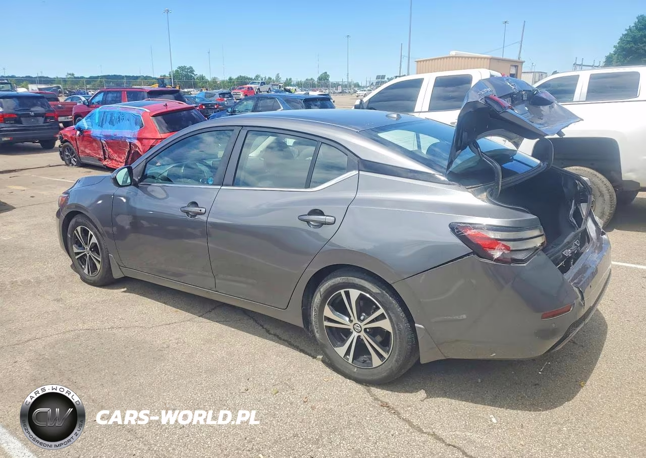 2021 Nissan Sentra Sv VIN:3N1AB8CV3MY213768 - 2