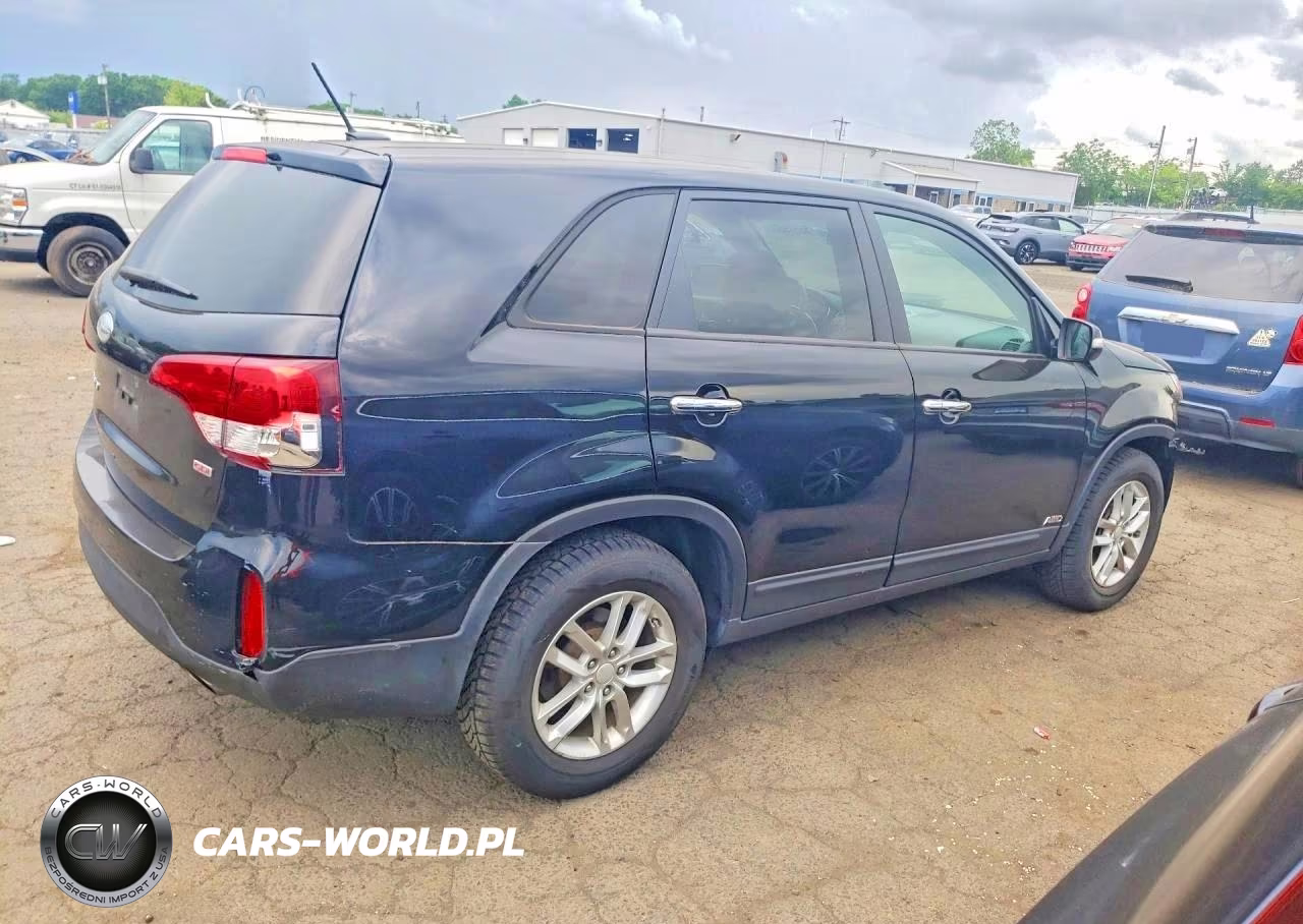 2014 Kia Sorento Lx VIN:5XYKTCA63EG545843 - 3