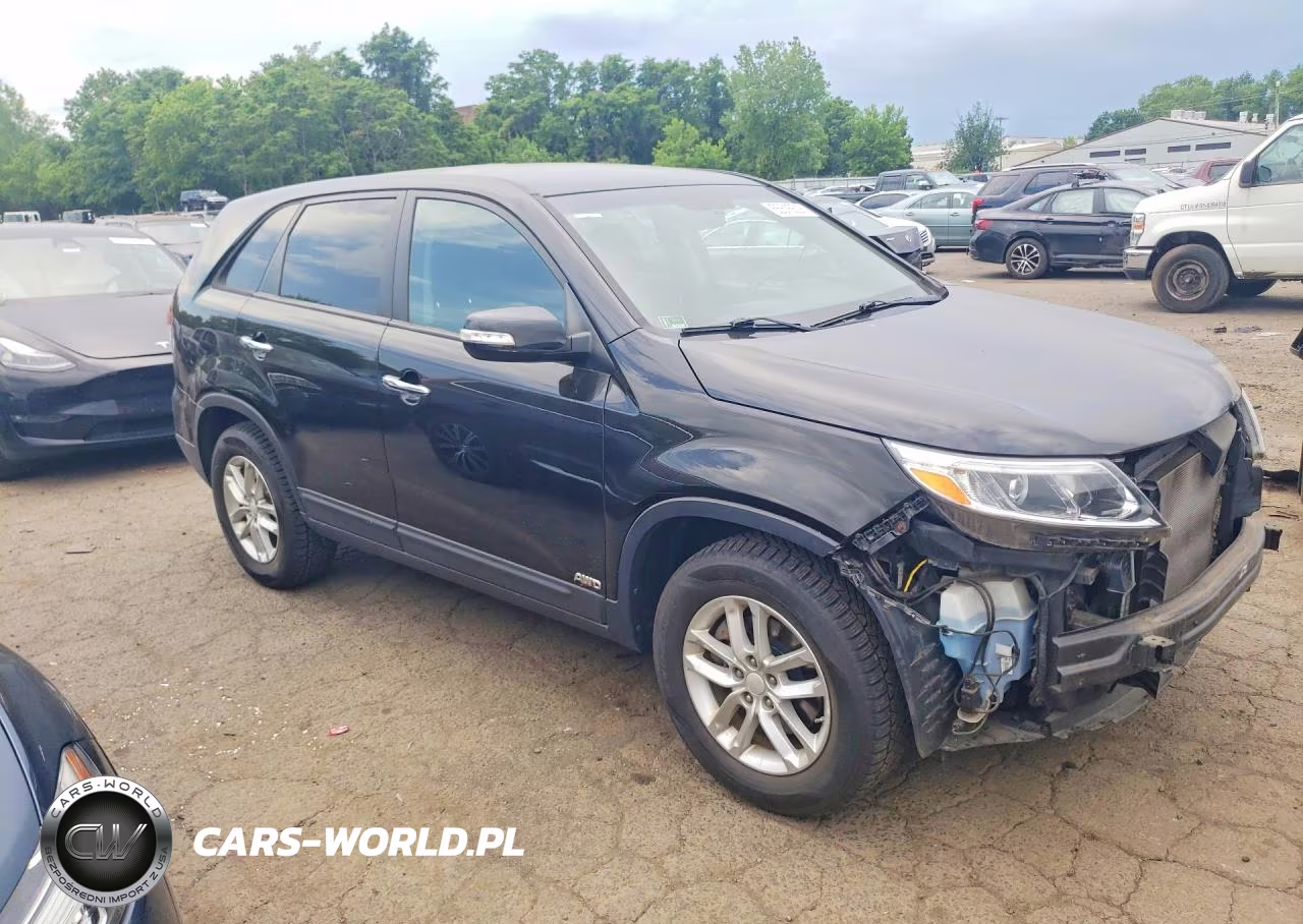 2014 Kia Sorento Lx VIN:5XYKTCA63EG545843 - 4