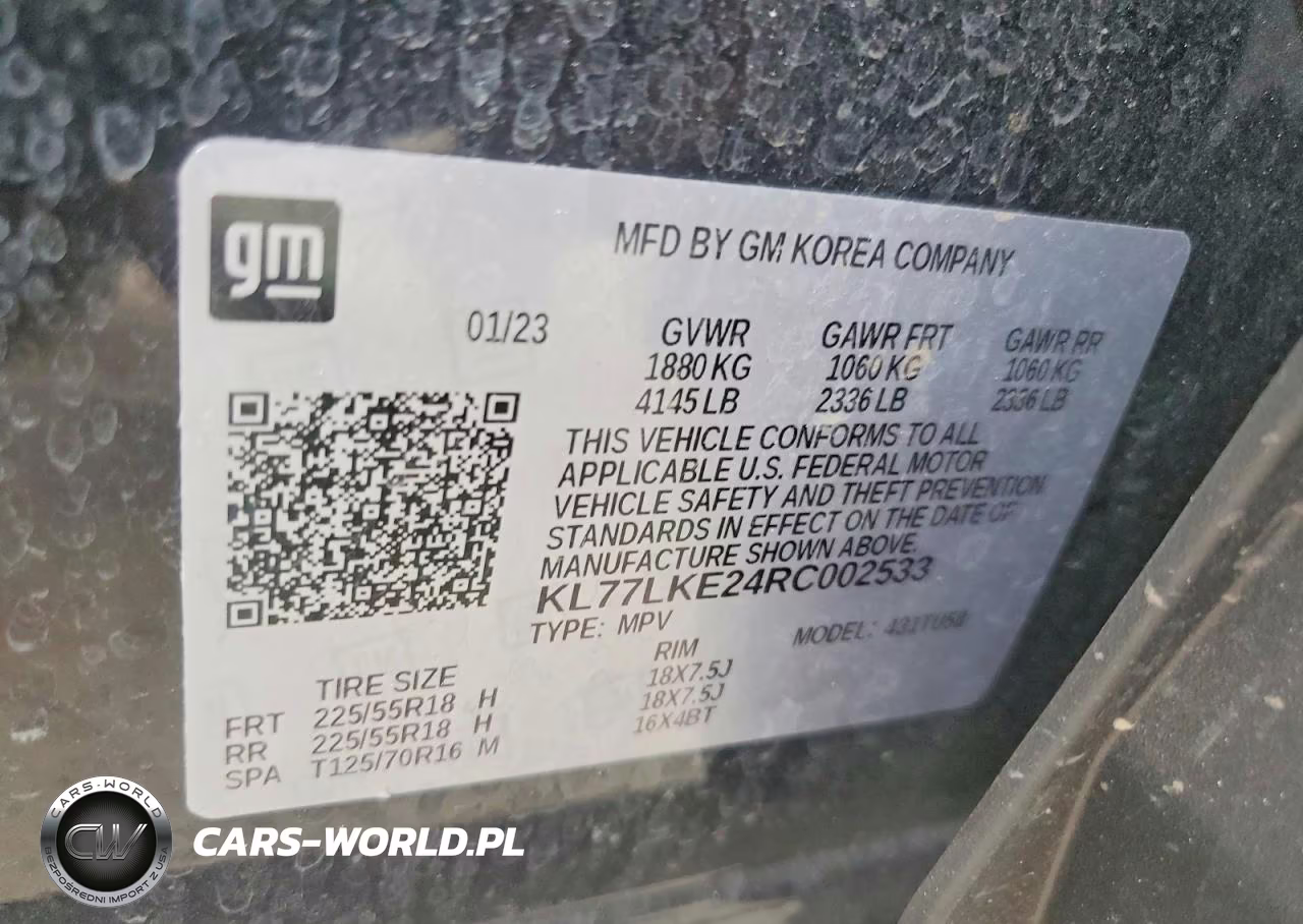 2024 Chevrolet Trax Activ VIN:KL77LKE24RC002533 - 13