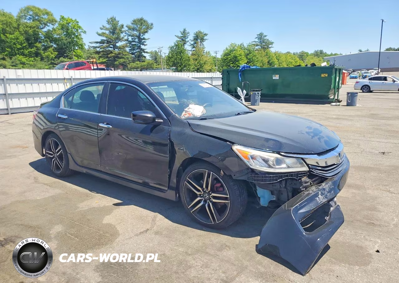 2017 Honda Accord Sport VIN:1HGCR2F51HA142088 - 4