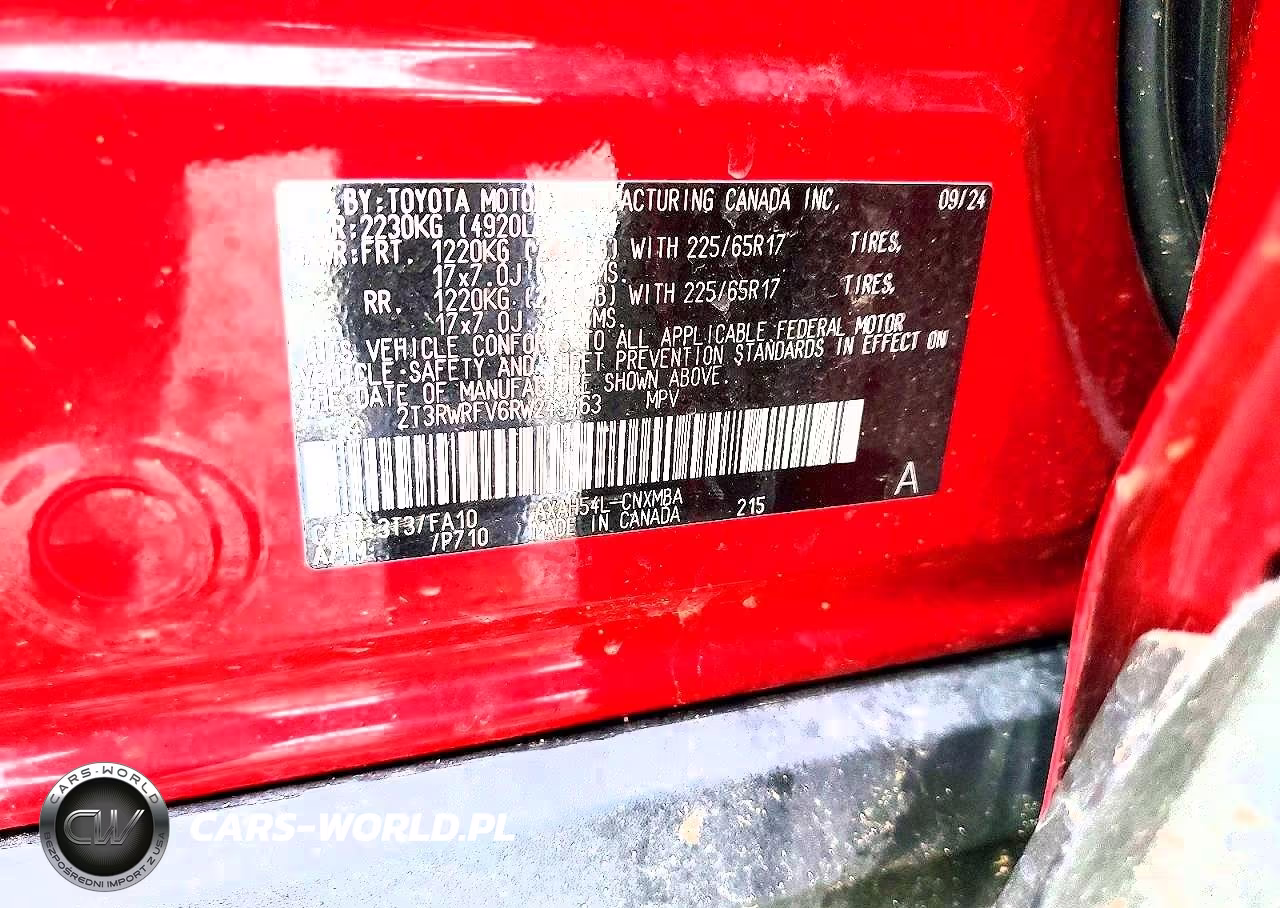 2024 Toyota Rav4 Xle VIN:2T3RWRFV6RW243463 - 13