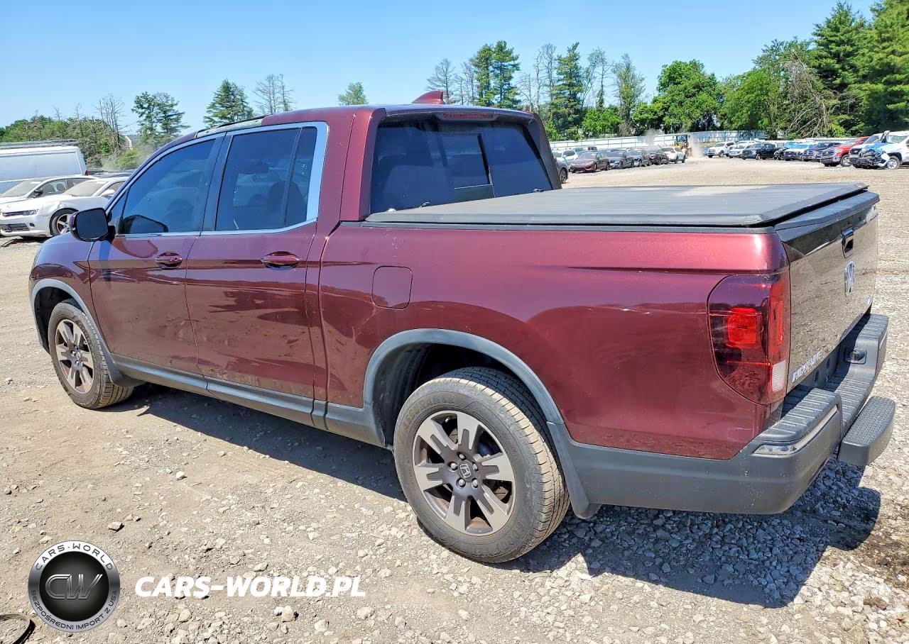 2019 Honda Ridgeline Rtl VIN:5FPYK3F63KB012813 - 2