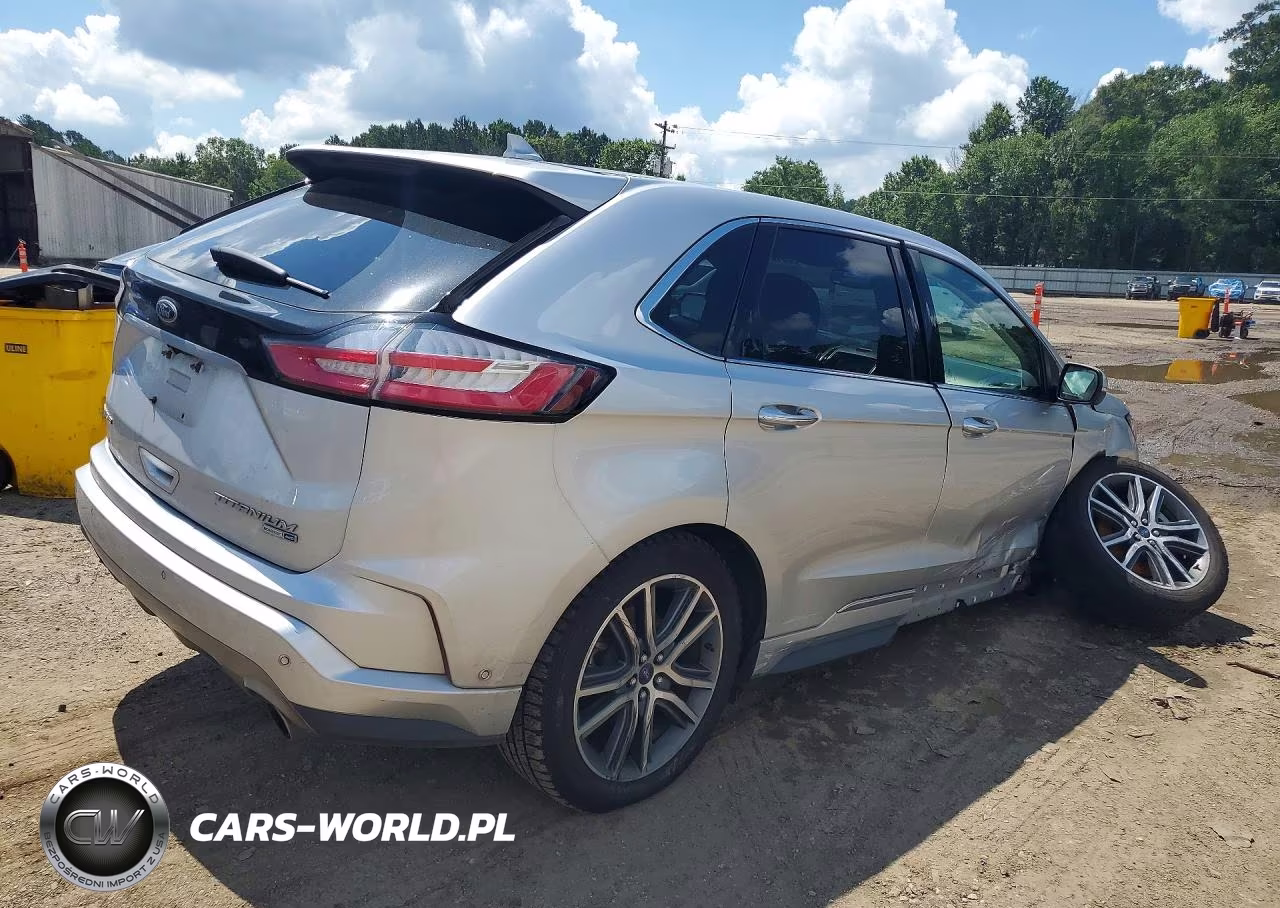 2019 Ford Edge Titanium VIN:2FMPK4K93KBB34459 - 3