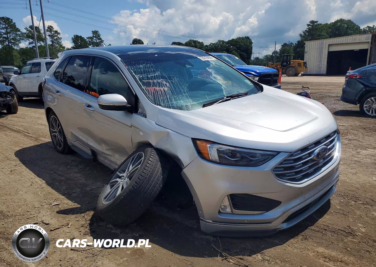 2019 Ford Edge Titanium VIN:2FMPK4K93KBB34459 - 4