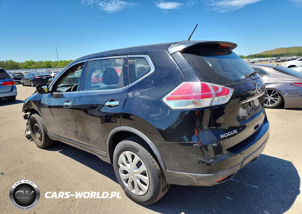 2015 Nissan Rogue S VIN:KNMAT2MT7FP548279 - 2