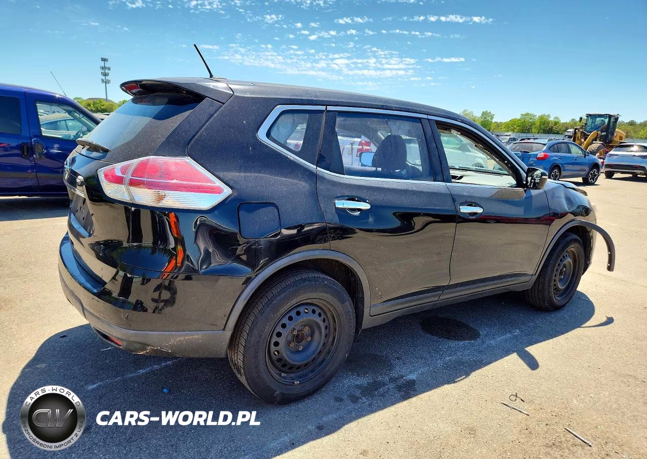 2015 Nissan Rogue S VIN:KNMAT2MT7FP548279 - 3