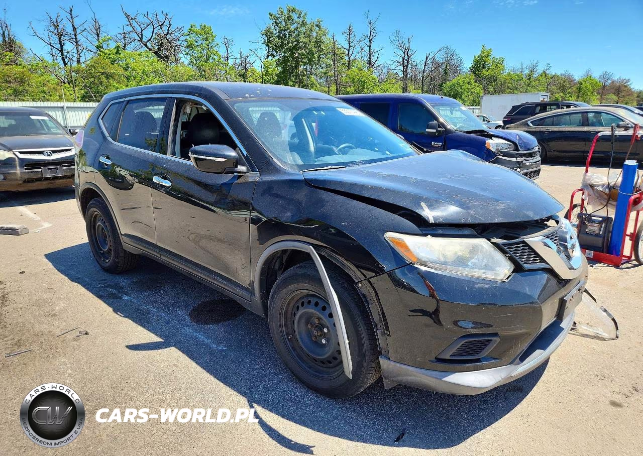 2015 Nissan Rogue S VIN:KNMAT2MT7FP548279 - 4