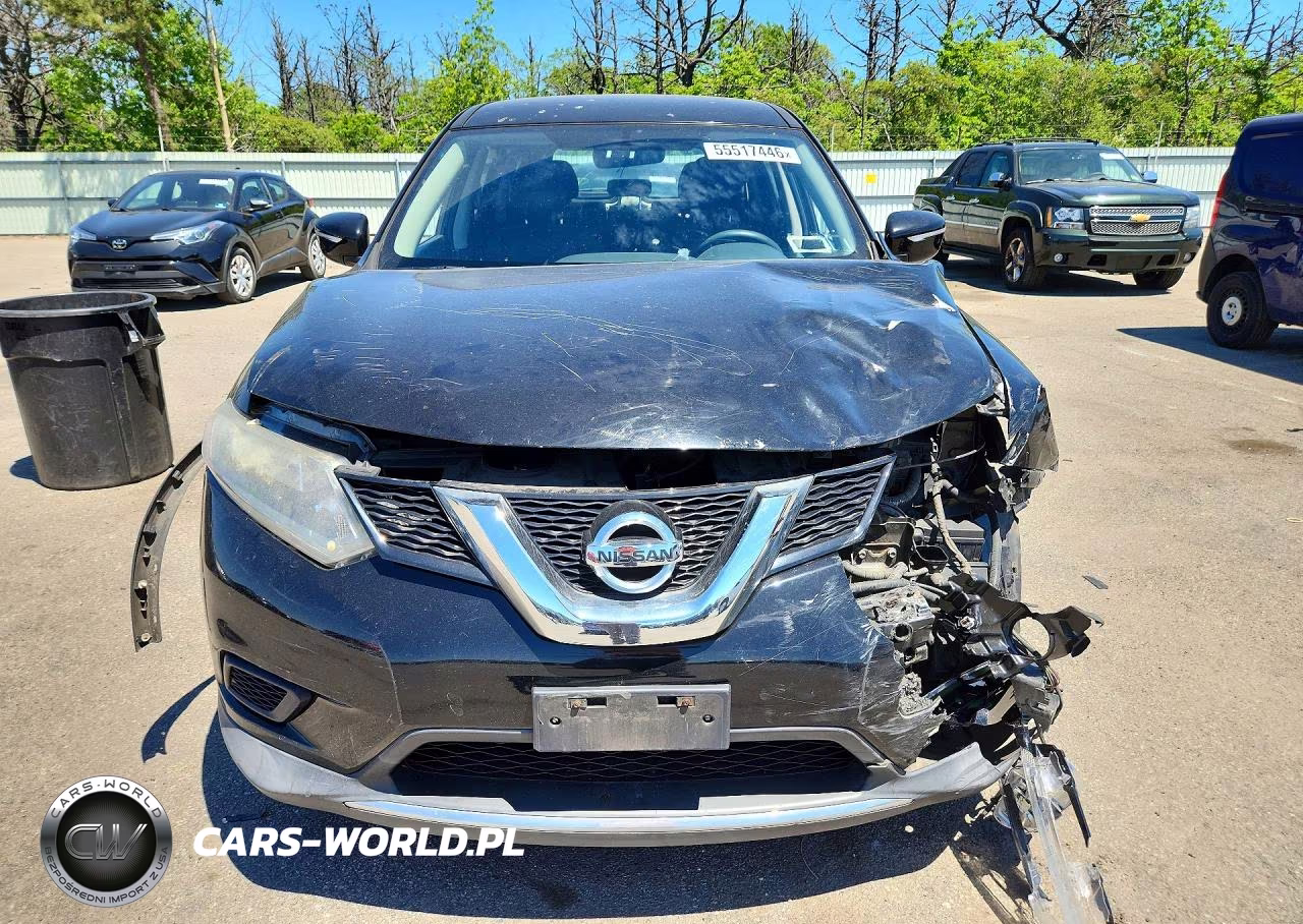 2015 Nissan Rogue S VIN:KNMAT2MT7FP548279 - 5