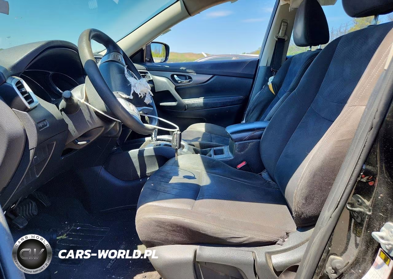 2015 Nissan Rogue S VIN:KNMAT2MT7FP548279 - 7
