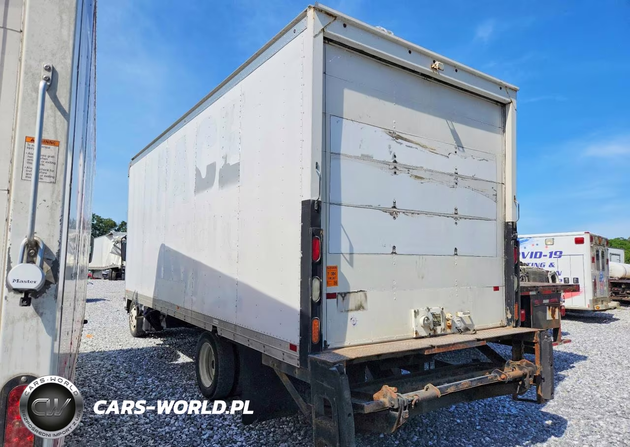2017 Isuzu Nrr Box Truck VIN:JALE5W164H7303197 - 2