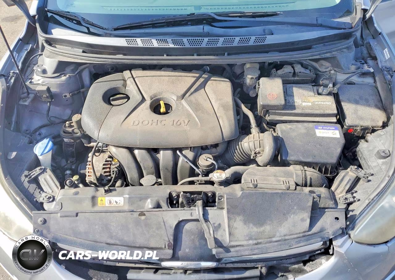 2013 Hyundai Elantra Gls VIN:KMHDH4AE9DU971861 - 11