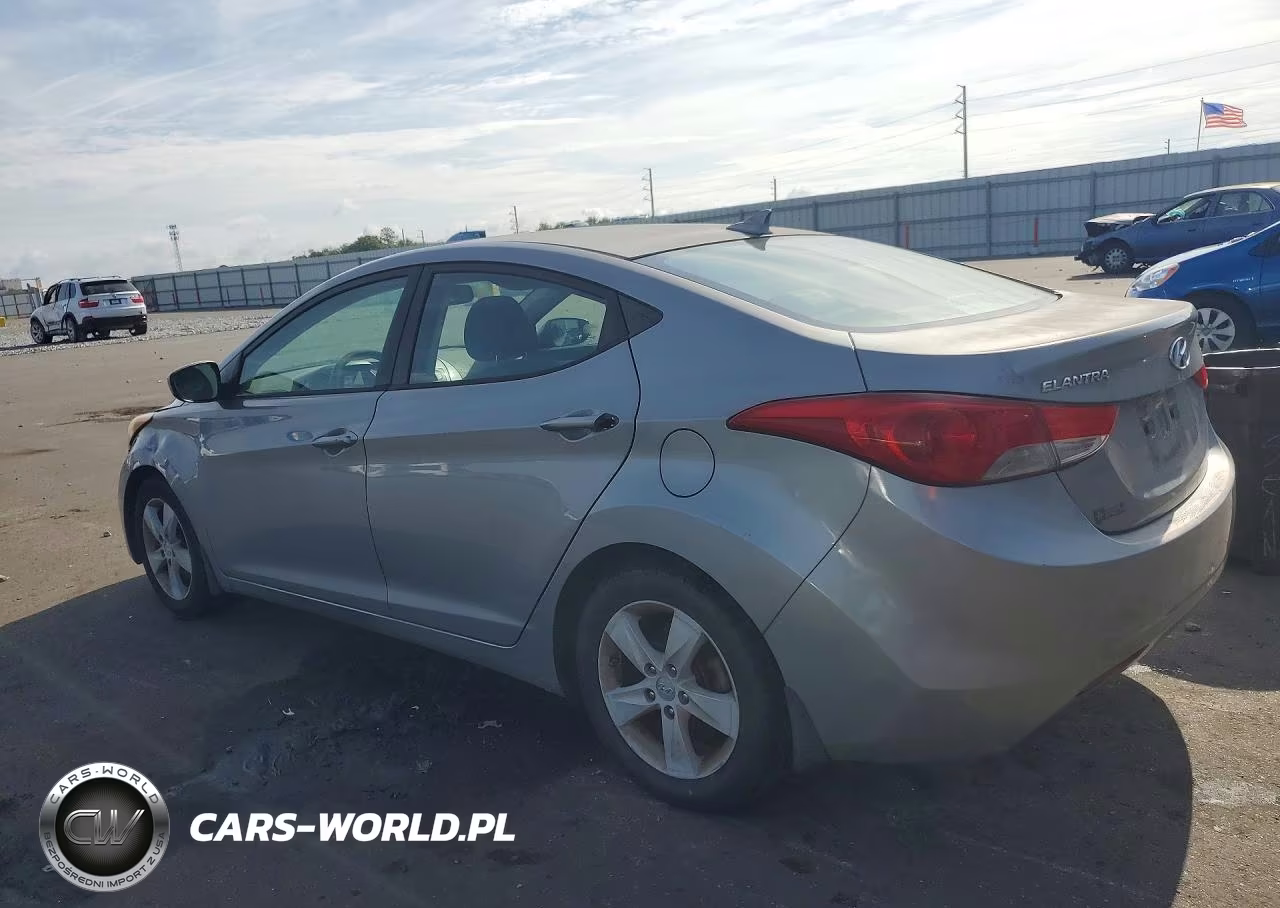 2013 Hyundai Elantra Gls VIN:KMHDH4AE9DU971861 - 2