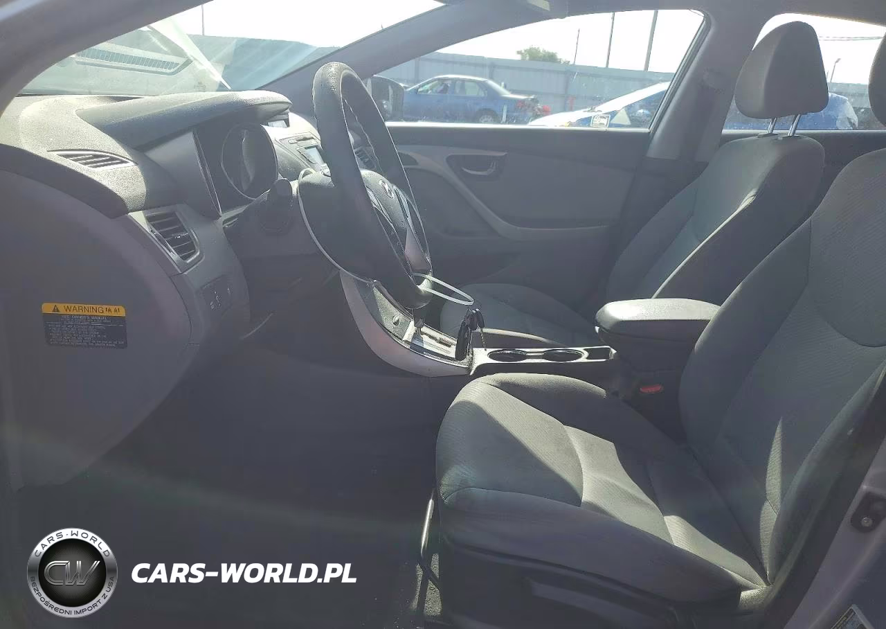 2013 Hyundai Elantra Gls VIN:KMHDH4AE9DU971861 - 7