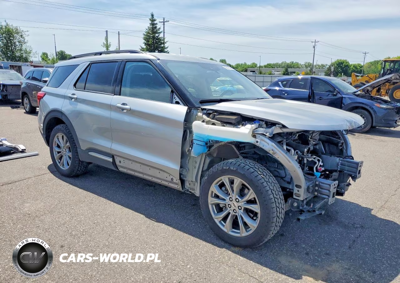 2023 Ford Explorer Xlt VIN:1FMSK8DH1PGC12954 - 4