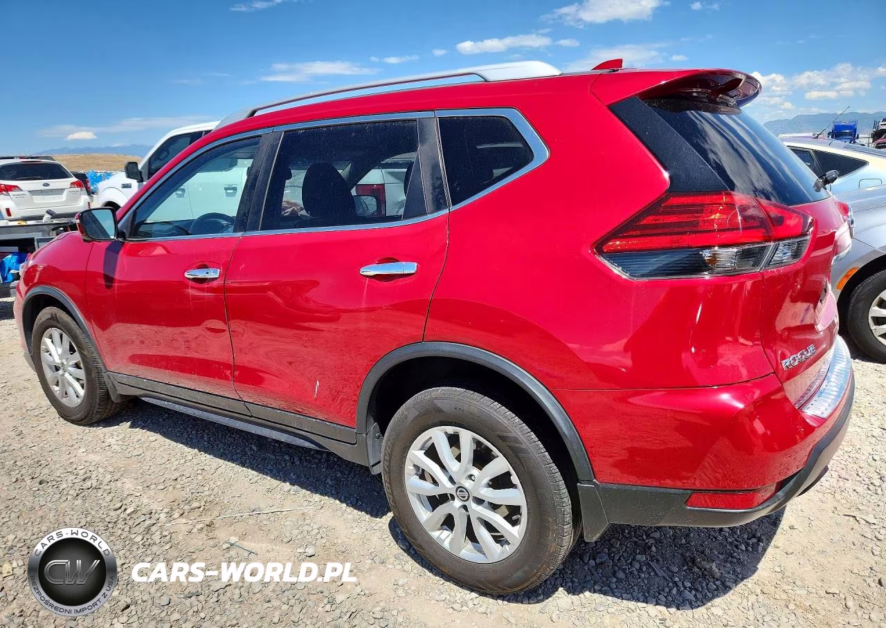 2017 Nissan Rogue Sv VIN:JN8AT2MV0HW285874 - 2