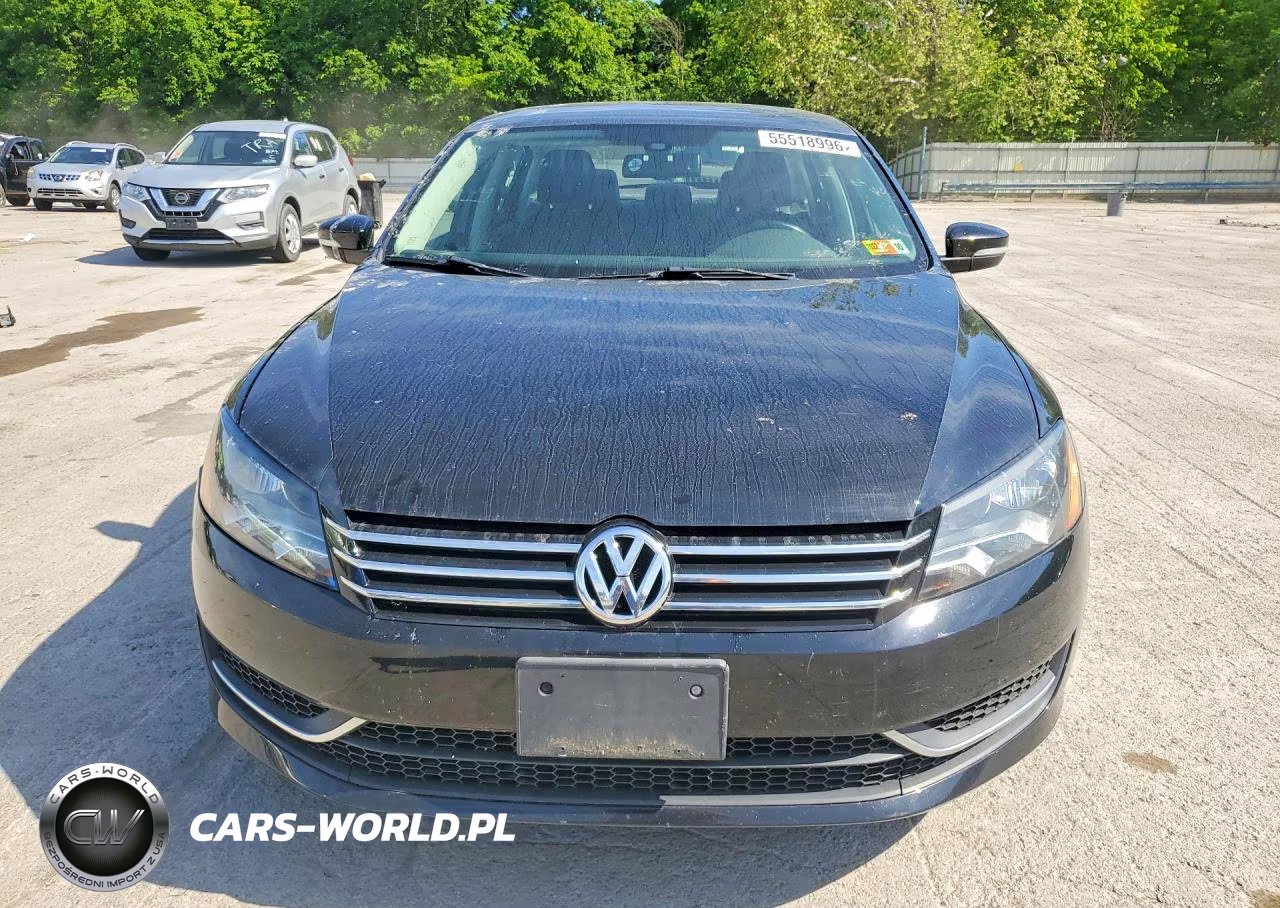 2013 Volkswagen Passat Se VIN:1VWBP7A36DC049257 - 5